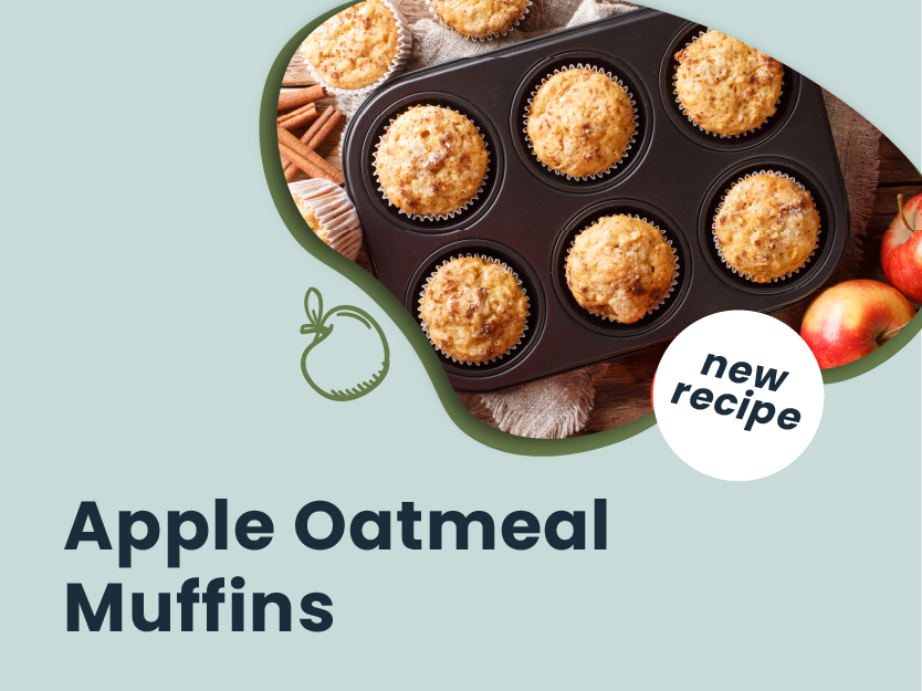 Apple Oatmeal Muffins